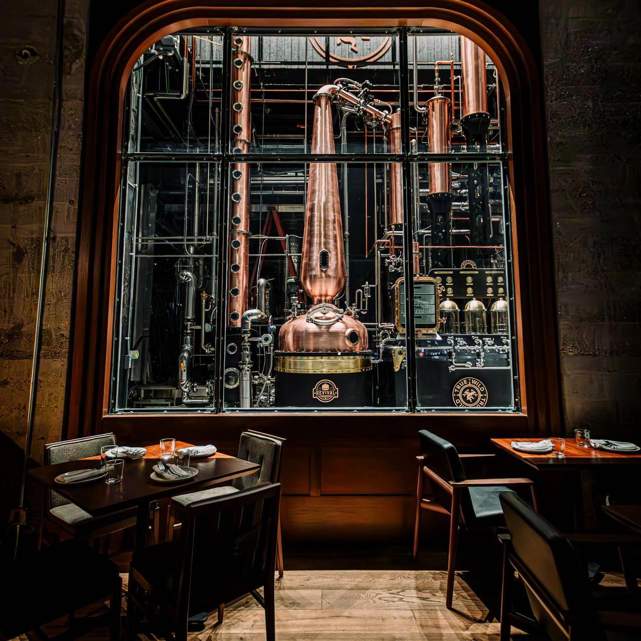 True Wild Distilling restaurant in Calgary, Canada