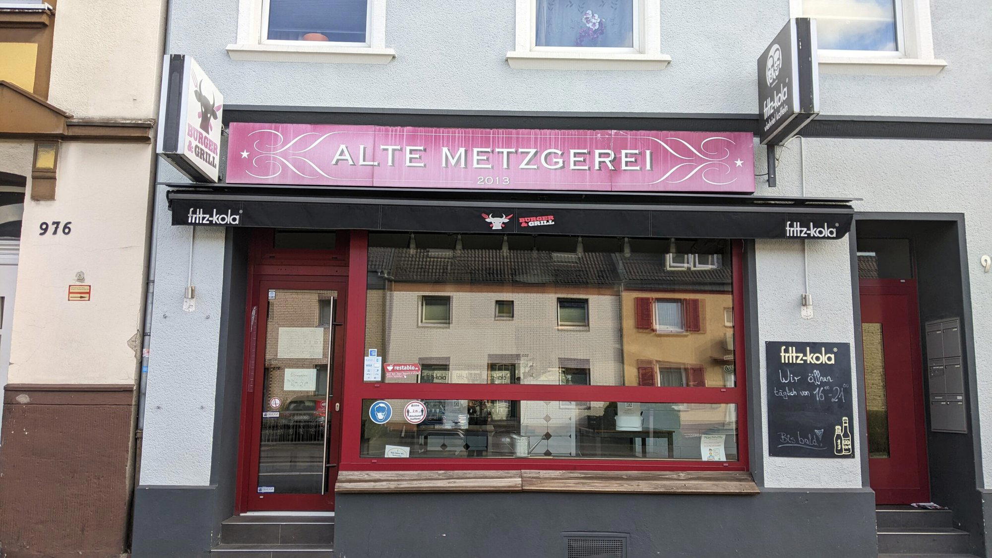 Alte Metzgerei restaurant in Cologne, Germany