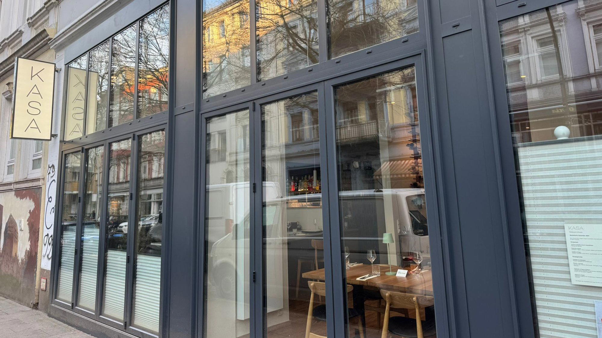 Kasa restaurant in Hamburg, Germany