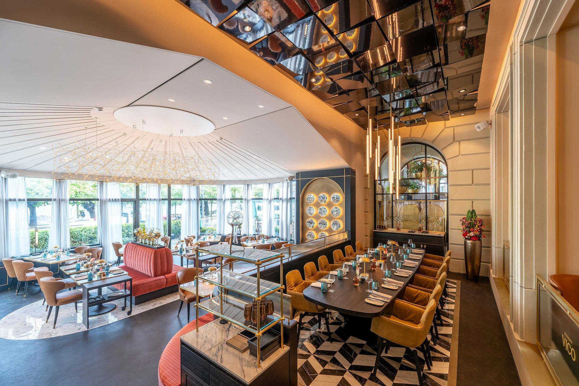 Brasserie VICO restaurant in Lucerne, Switzerland