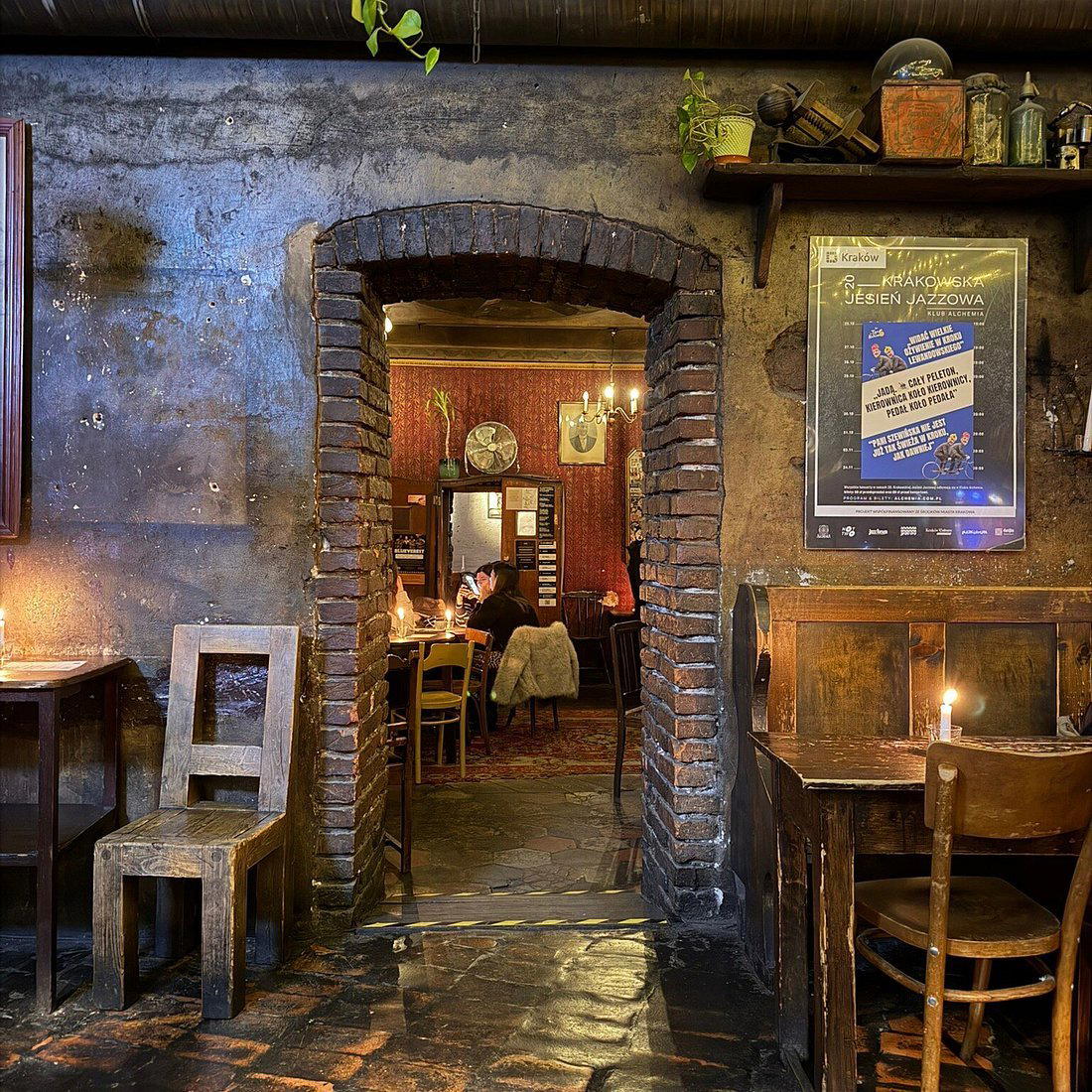 Alchemia restaurant in Kraków, Poland