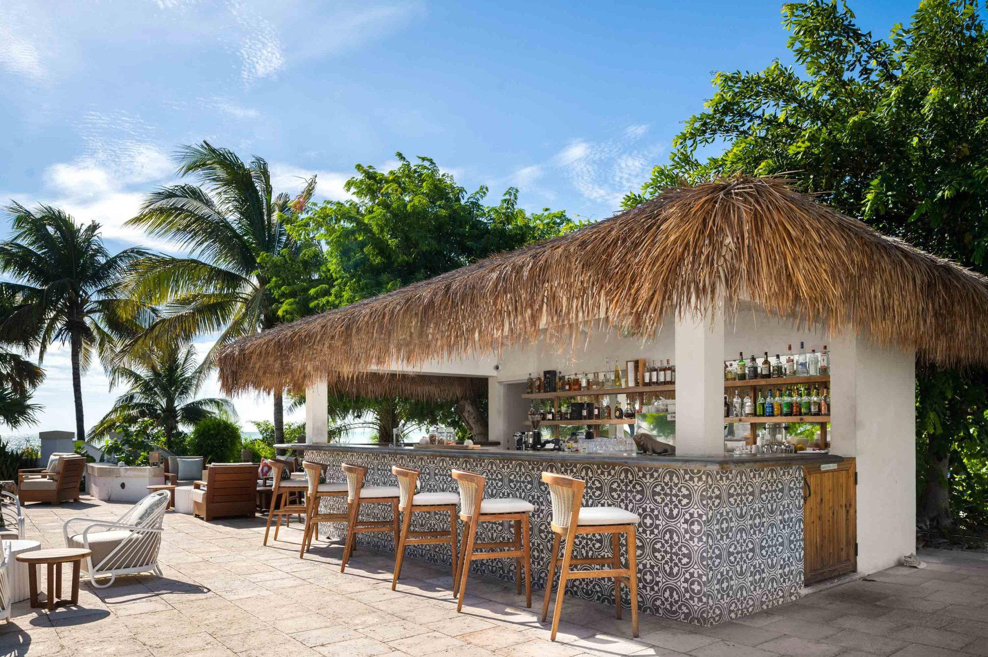 Calico restaurant in Ambergris Cay