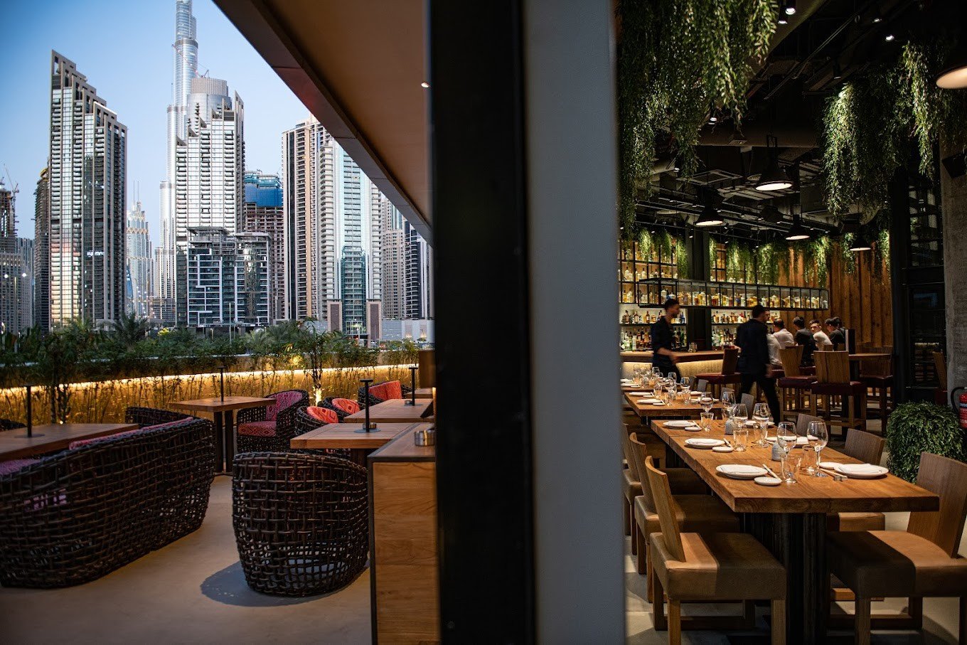 Roka Dubai restaurant in Dubai, United Arab Emirates