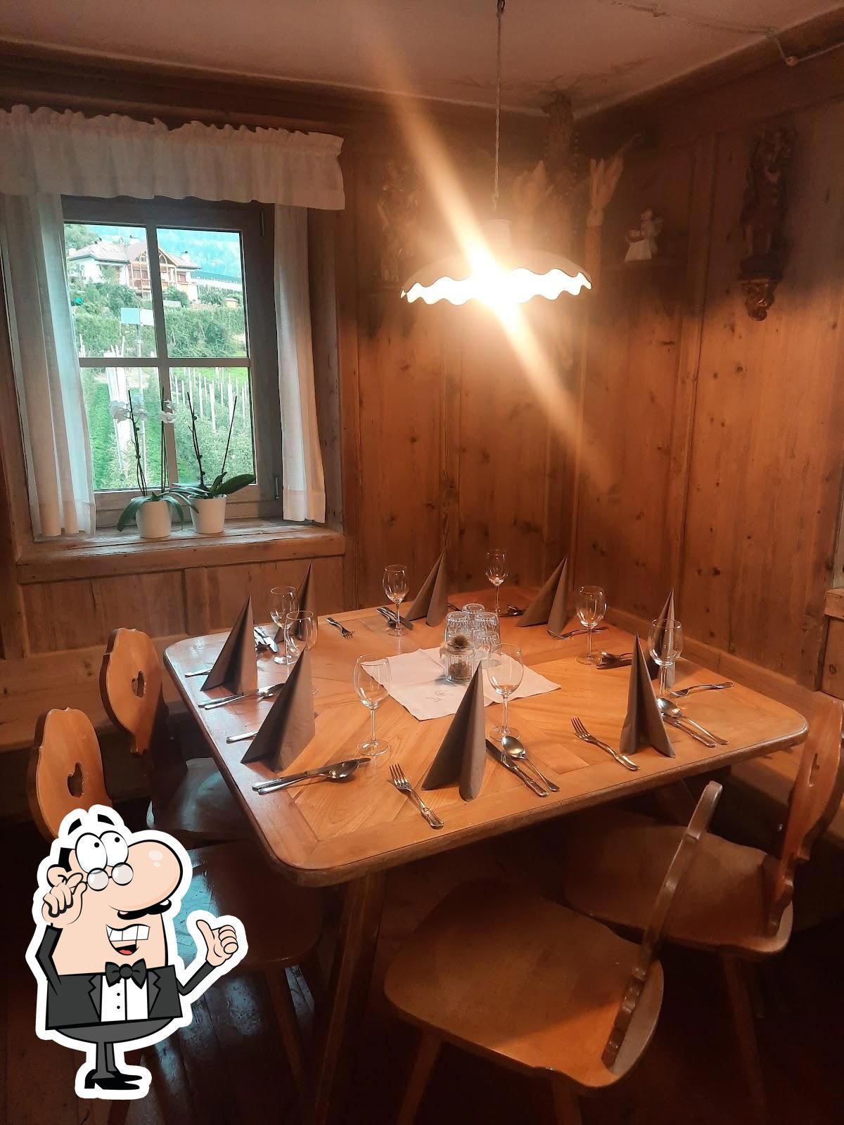 Gattererhof restaurant in Brixen, Italy