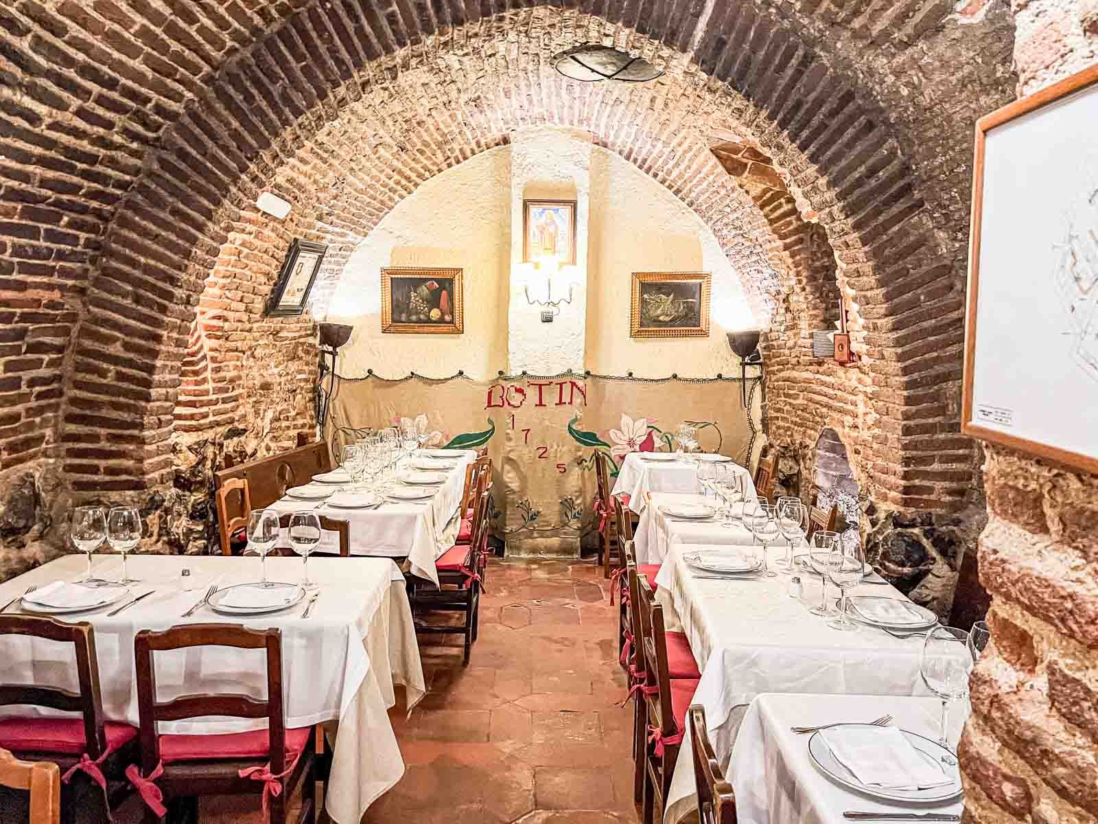 el b_US restaurant in Madrid, Spain