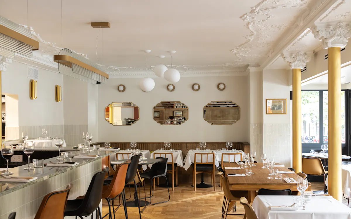 Au Trou Gascon restaurant in Paris, France