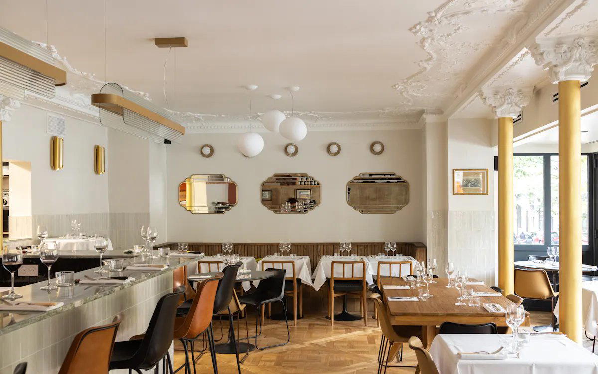 Au Trou Gascon restaurant in Paris, France