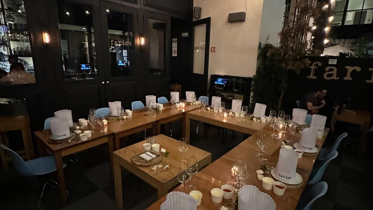 Farina San Ángel restaurant in Mexico City, Mexico