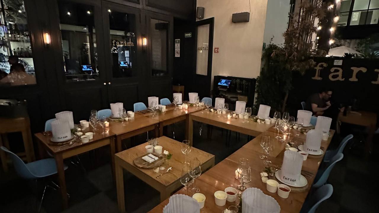 Farina San Ángel, Restaurant in Mexico City
