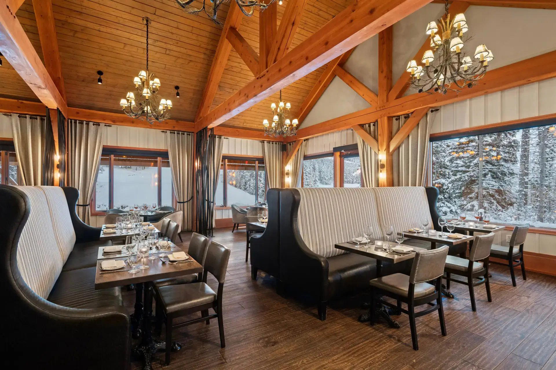 Rustica restaurant in Canmore, Canada