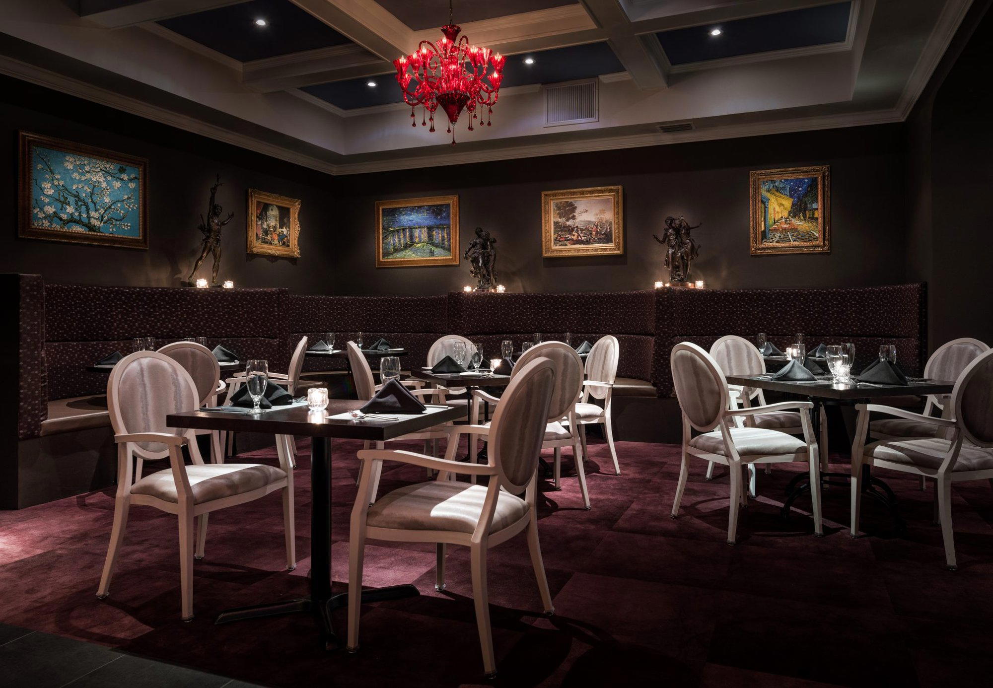 Rococo Steak House restaurant in St Petersburg