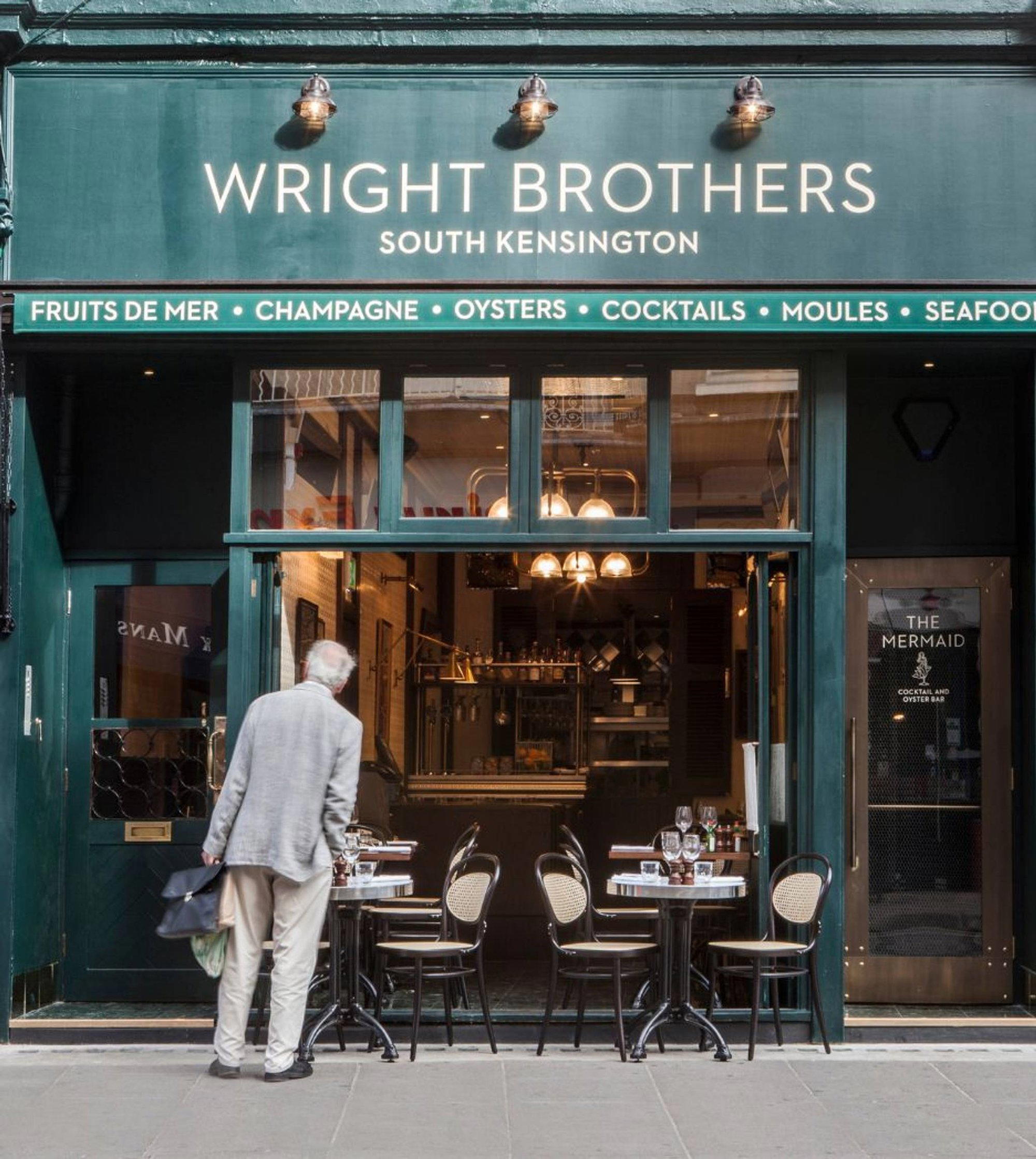 Wright Brothers South Kensington restaurant in London, United Kingdom