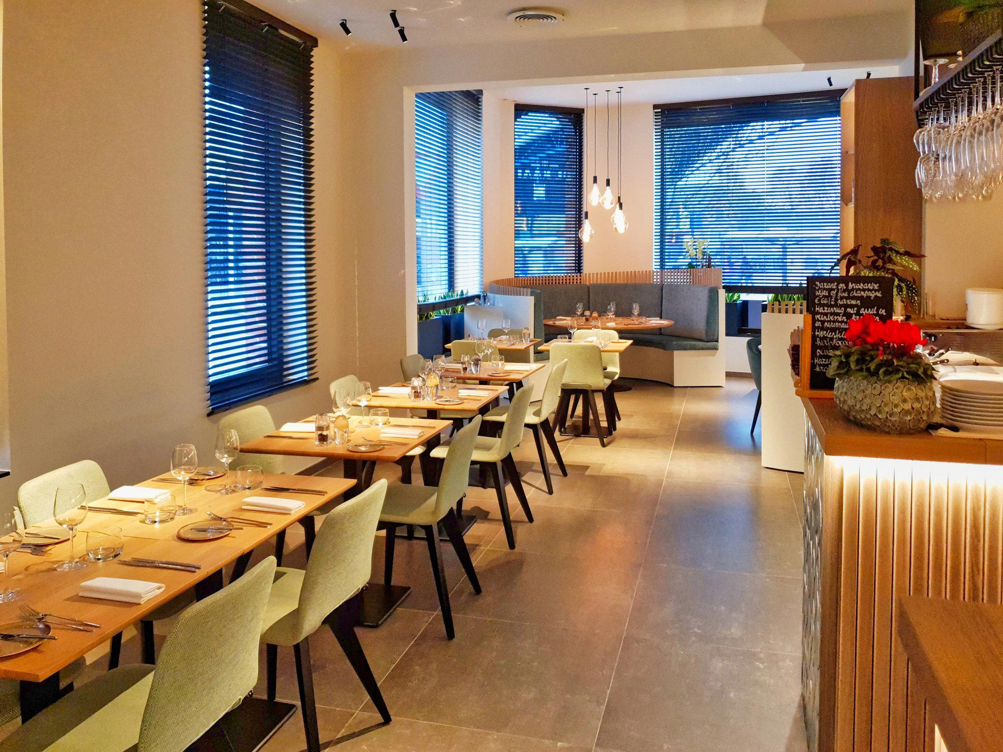 De Kaai restaurant in Halle, Belgium