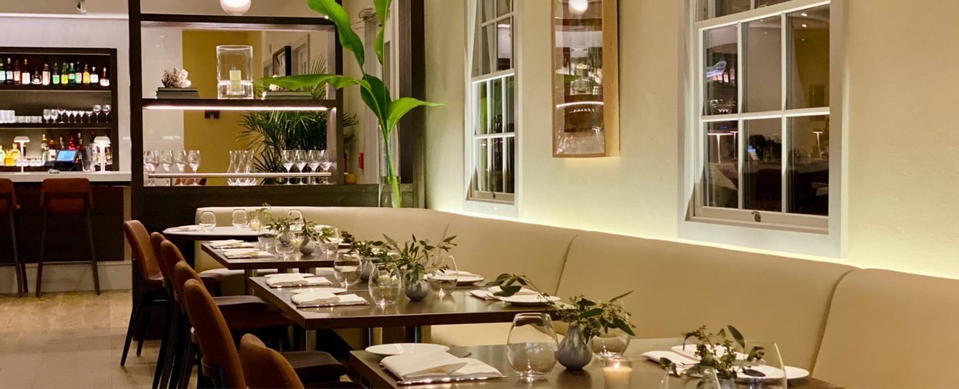 Mogano by Giorgio Locatelli restaurant in Nassau, Bahamas