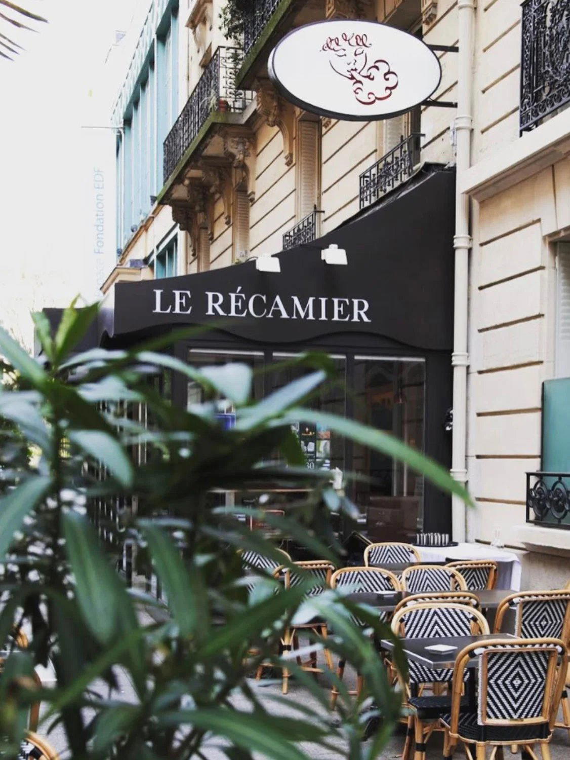 Le Récamier restaurant in Paris, France