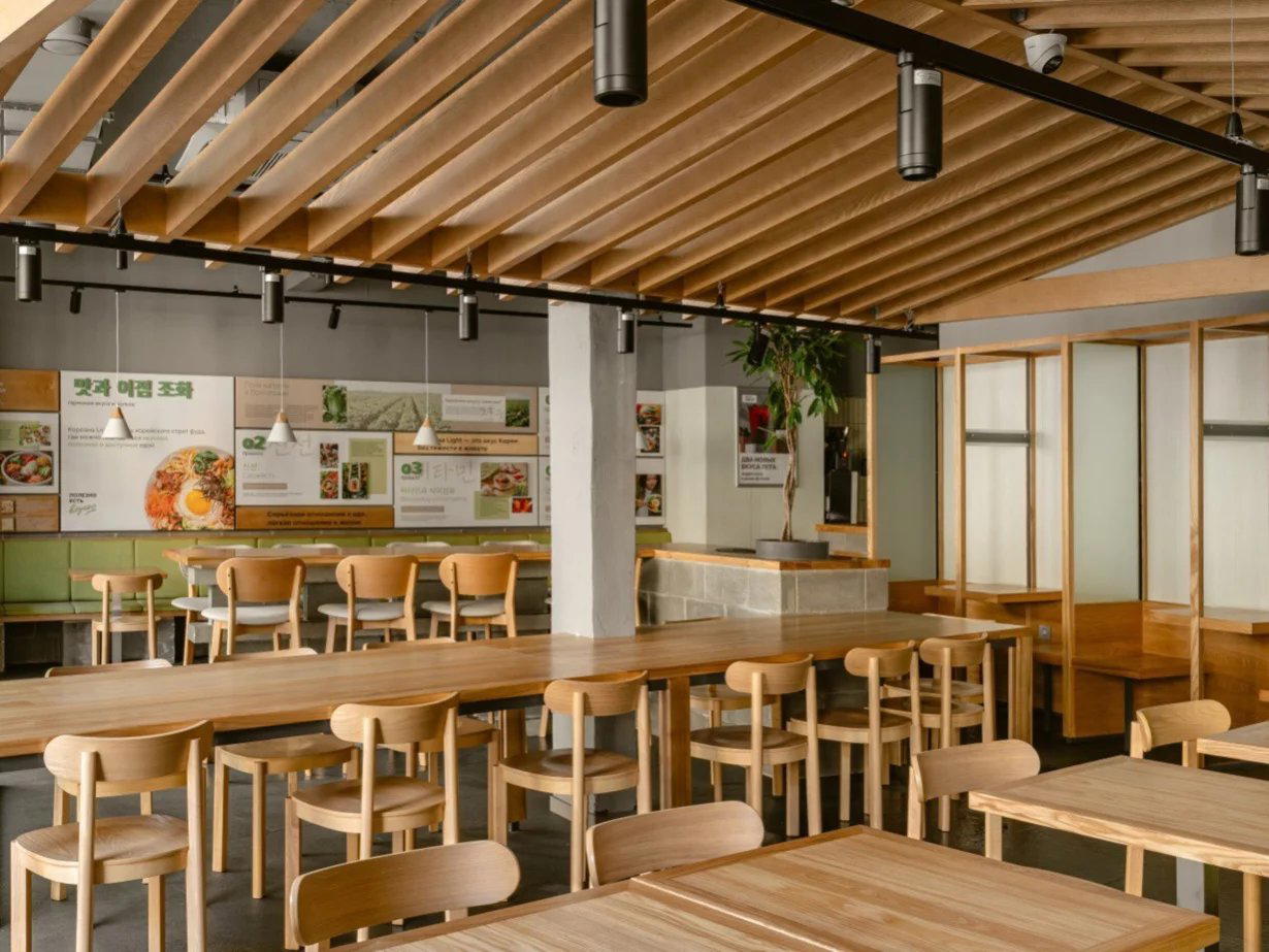 Кореана Light restaurant in Saint Petersburg, Russia
