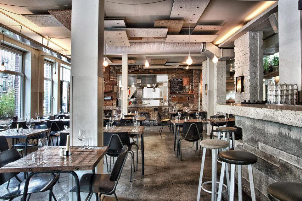 Wilde Zwijnen restaurant in Amsterdam, Netherlands
