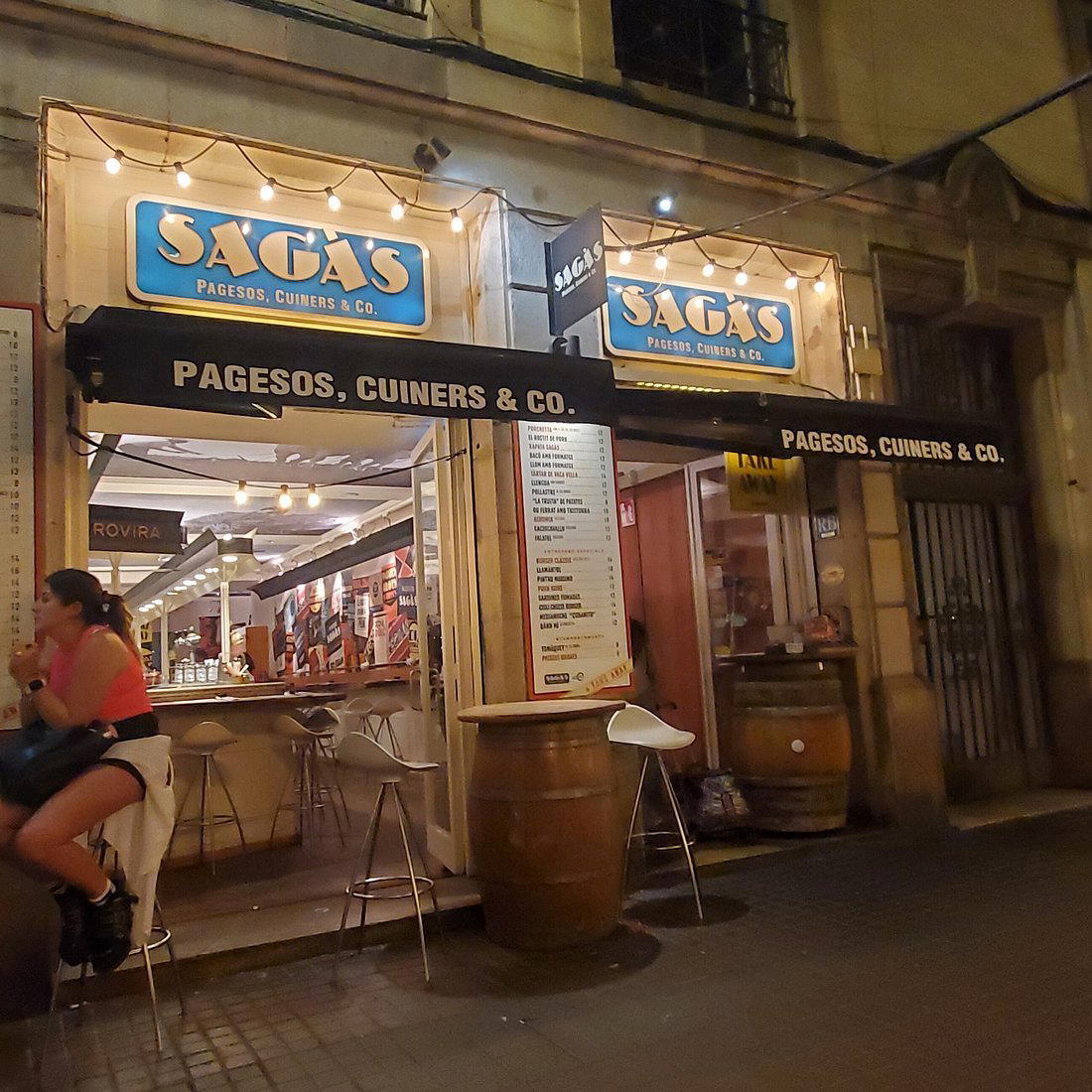 SAGÀS Pagesos i Cuiners restaurant in Barcelona, Spain