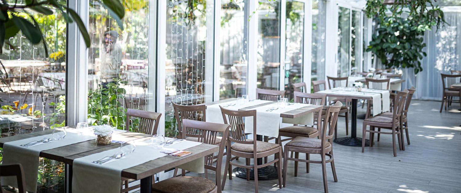 Jardinette restaurant in Budapest, Hungary