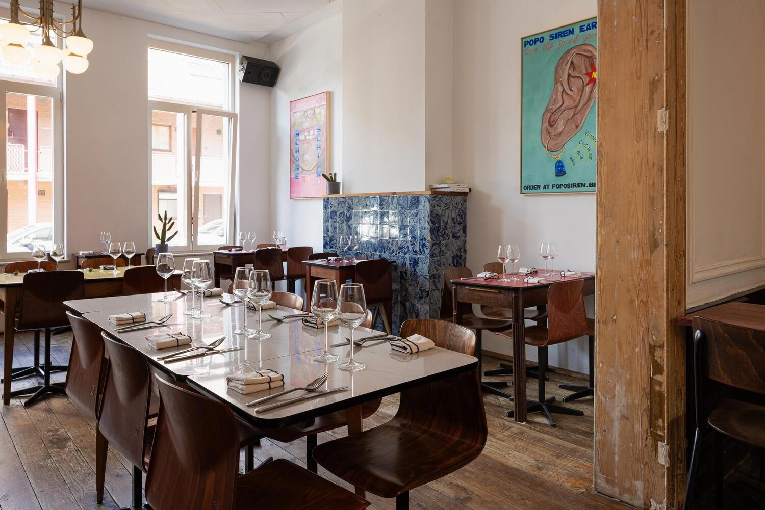Raaf restaurant in Ghent, Belgium