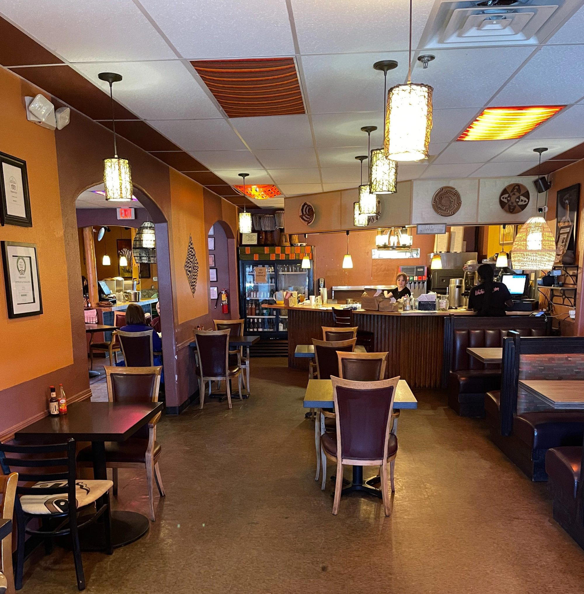 Jambo Cafe restaurant in Santa Fe, United States