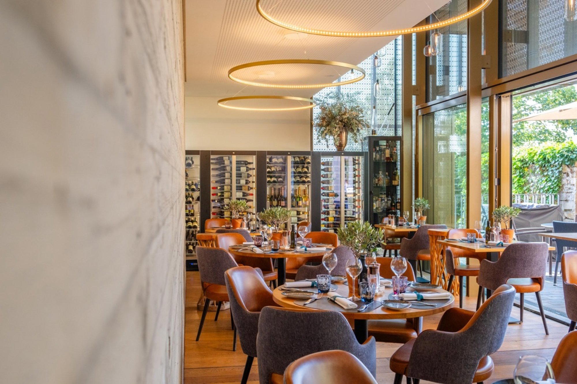 L'Hêtre Beim Musée restaurant in Luxembourg, Luxembourg