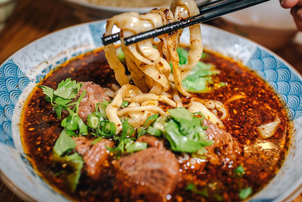 藍玲四川牛肉麵 restaurant in Taipei, Taiwan