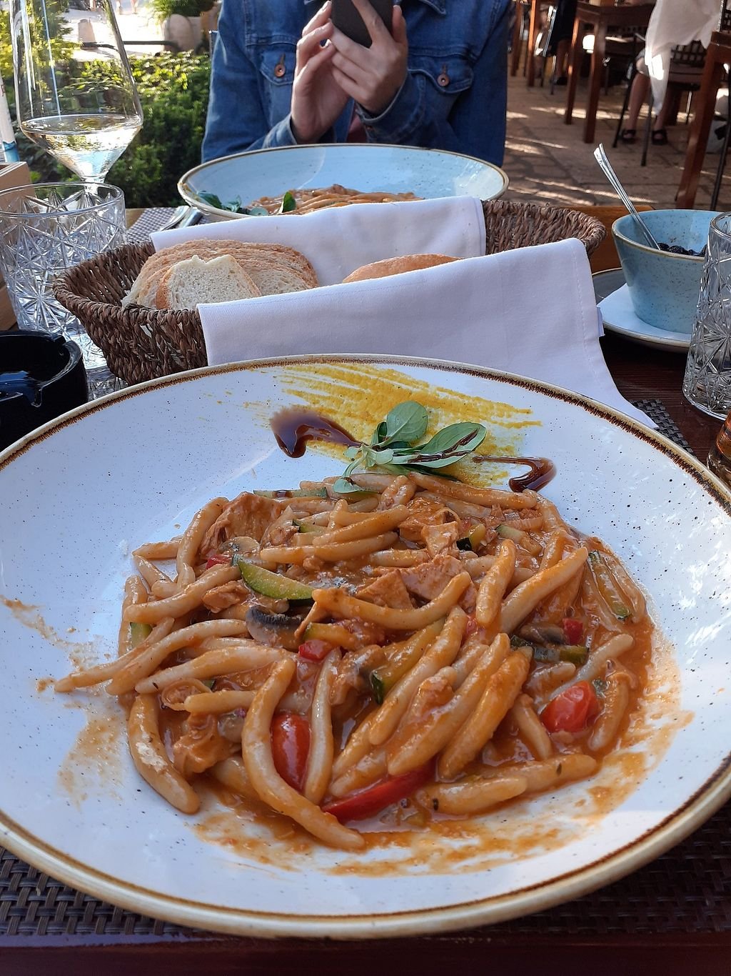 Bruschetta restaurant in Zadar, Croatia