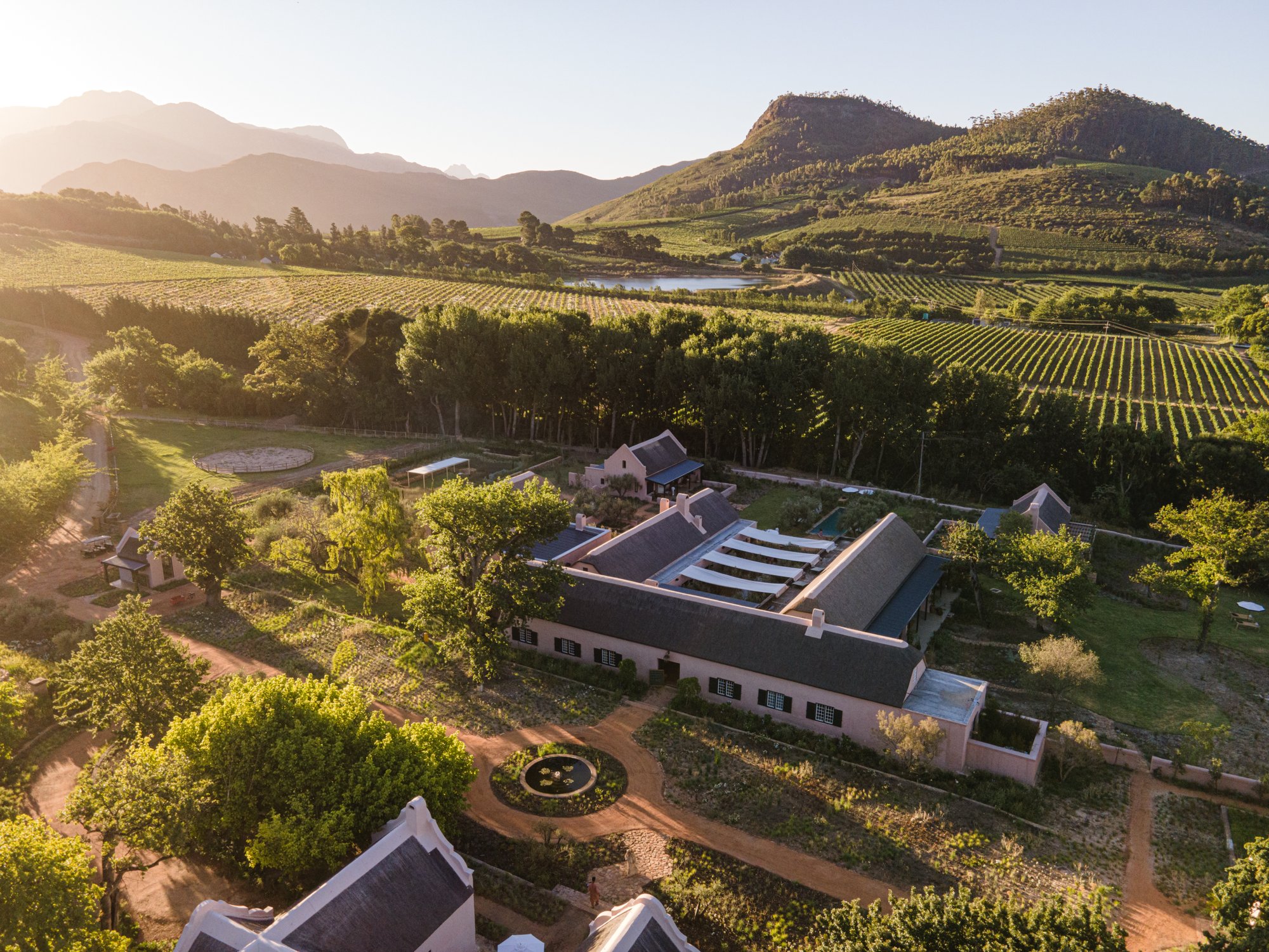Sterrekopje Farm restaurant in Stellenbosch Nu, South Africa