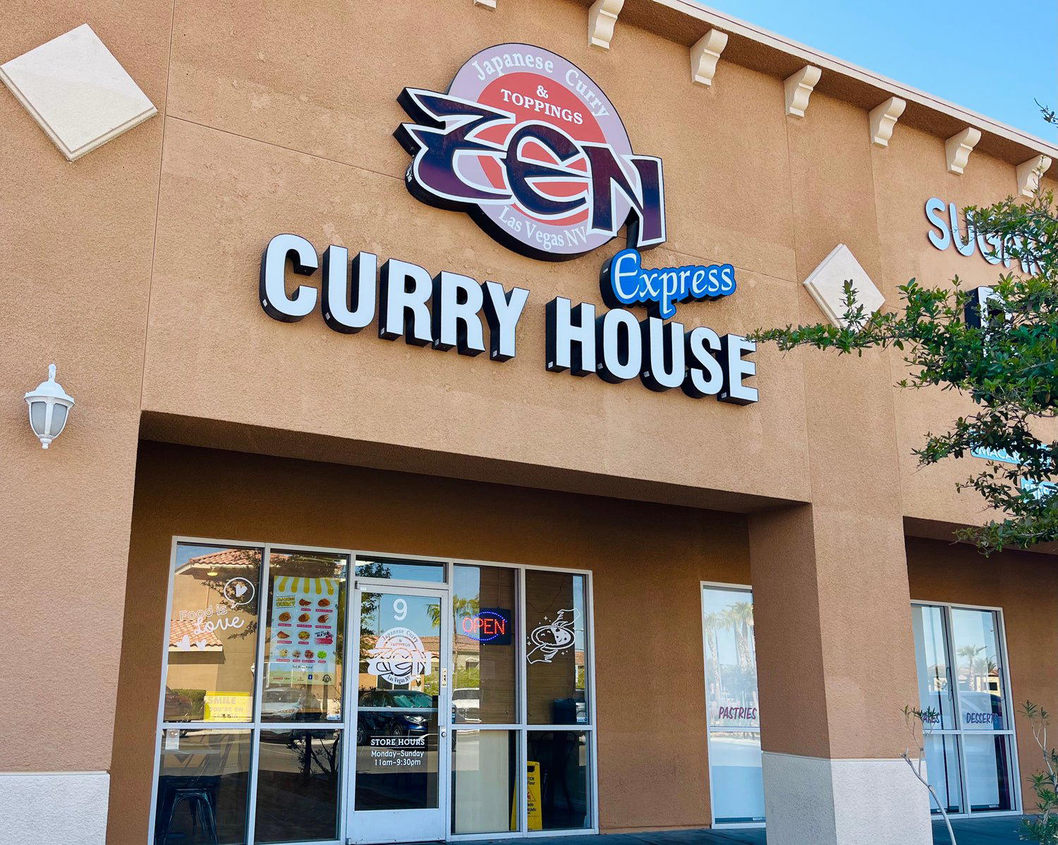 Curry Zen restaurant in Las Vegas, United States
