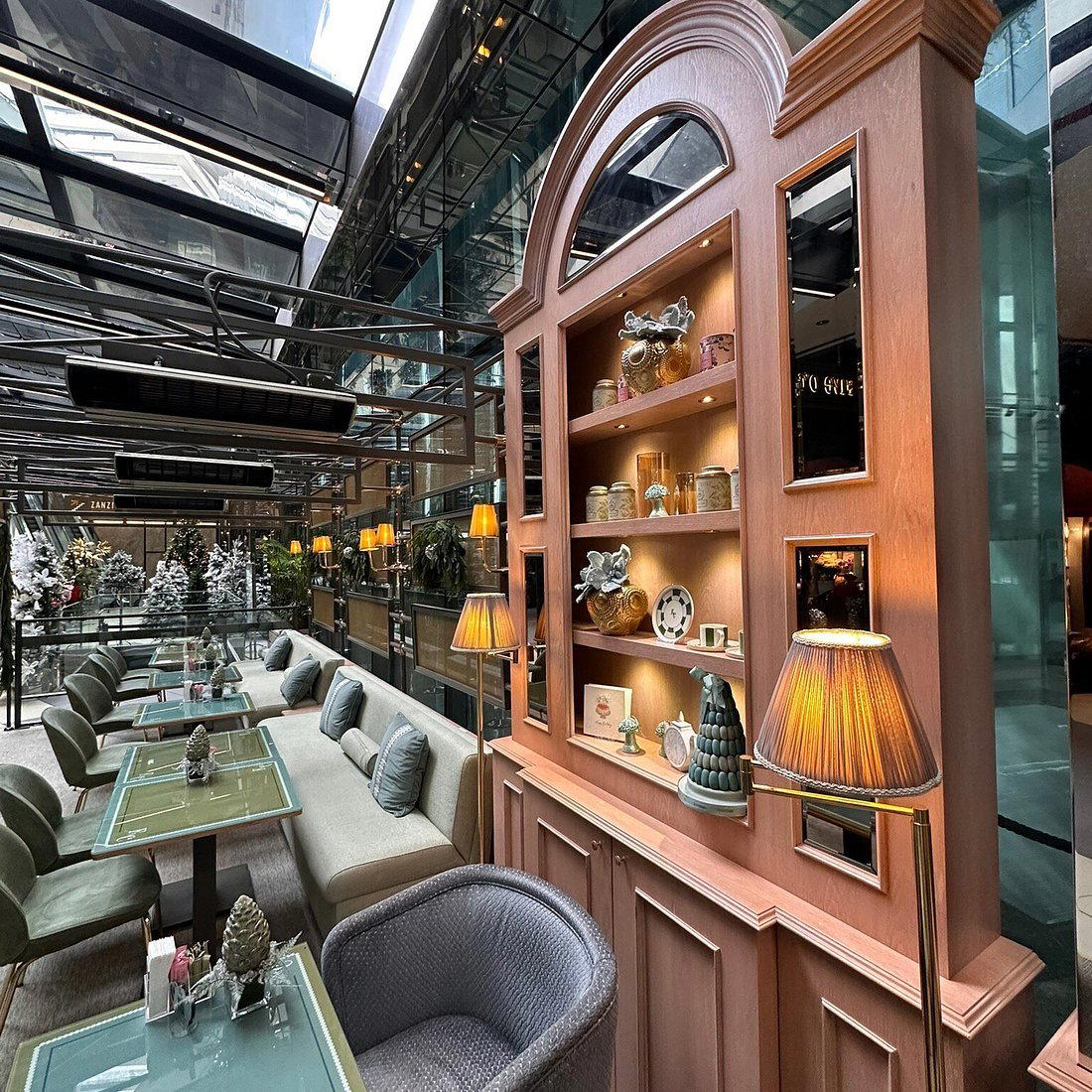 Five O’Clock restaurant in Istanbul, Turkey