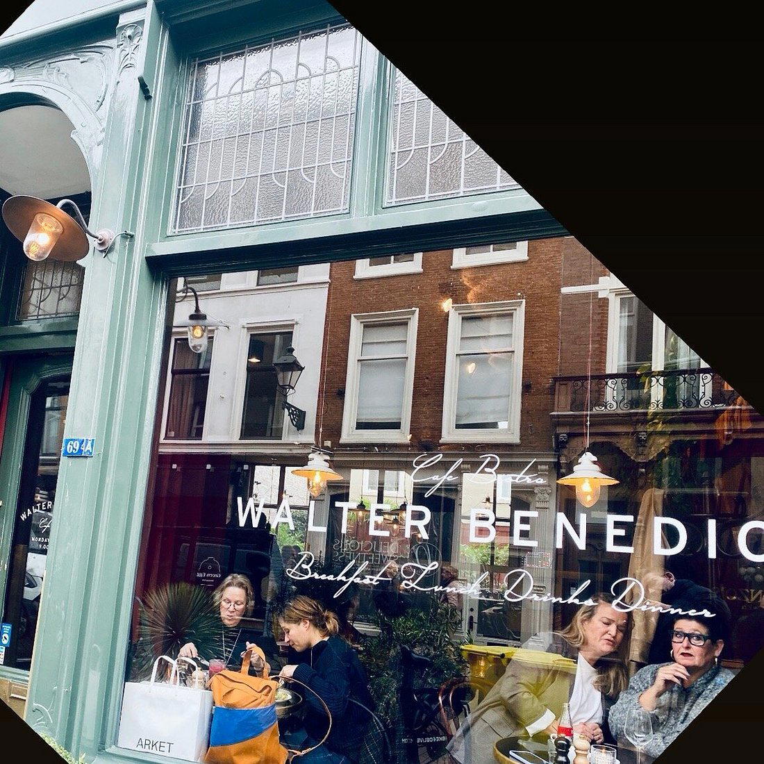 Walter Benedict restaurant in The Hague, Netherlands