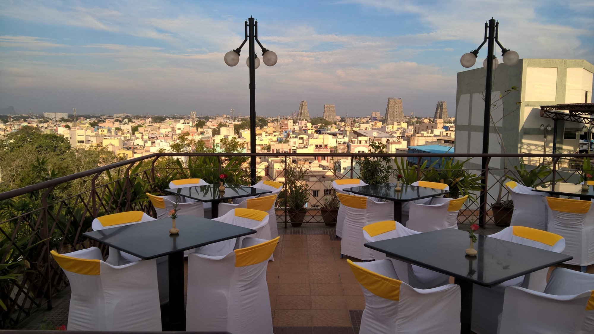 View restaurant in Madurai, India