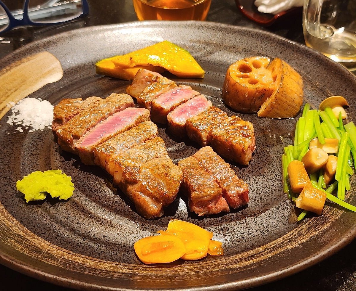 Kobe Beef Steak Mouriya Gion restaurant in Kyoto, Japan