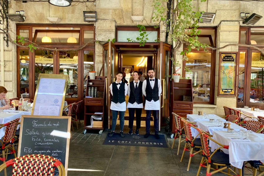 Au Bistrot restaurant in Bordeaux, France