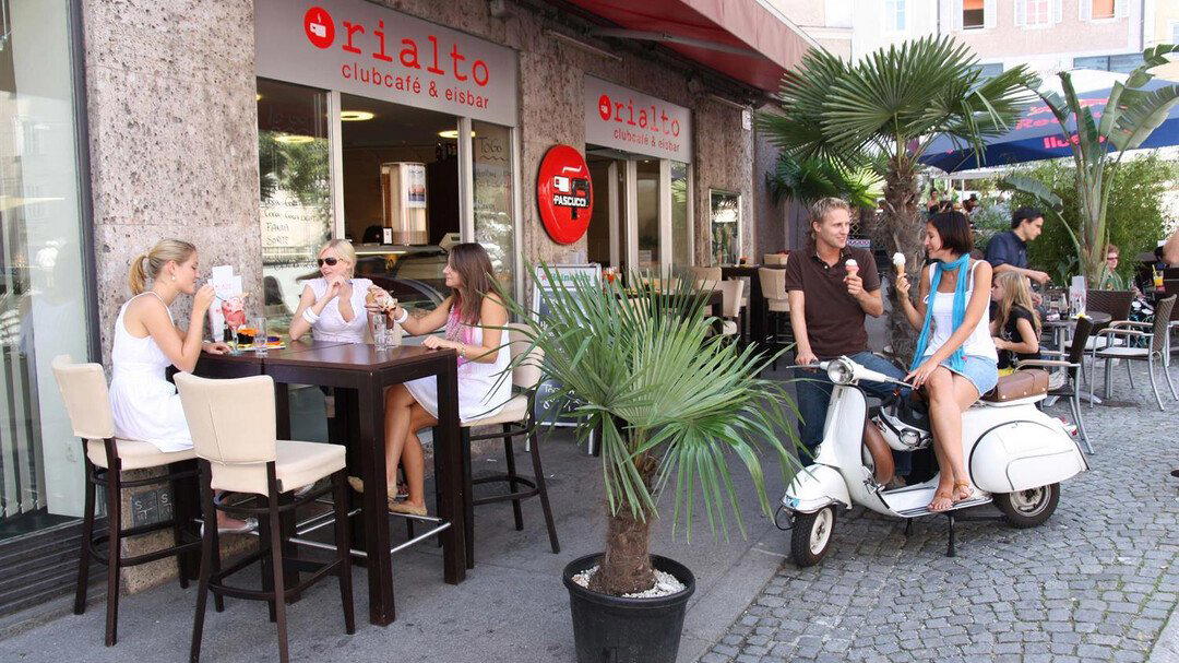 Rialto restaurant in Salzburg, Austria