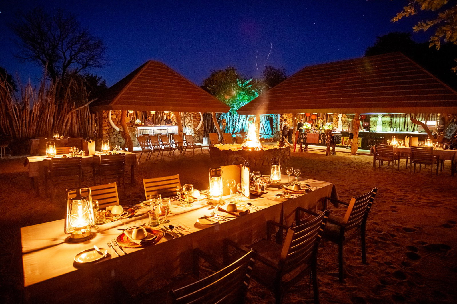Boma Dining, Sabi Sand, South Africa