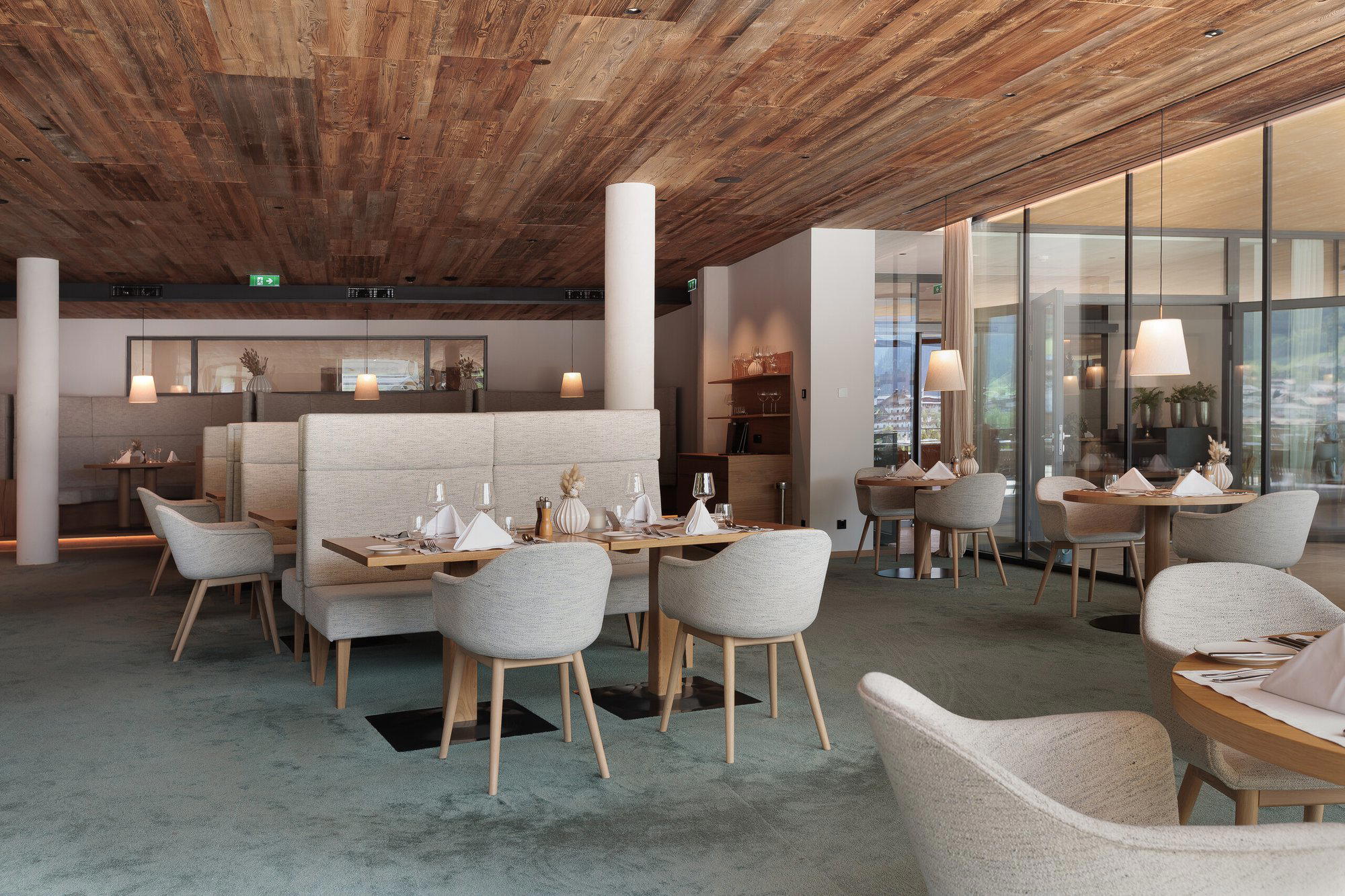 Nesslerhof restaurant in Grossarl, Austria