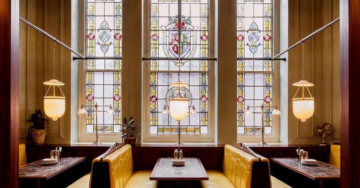 Dishoom Manchester restaurant in Manchester, United Kingdom