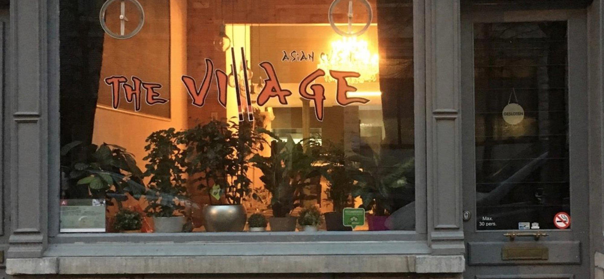 The Village restaurant in Antwerp, Belgium