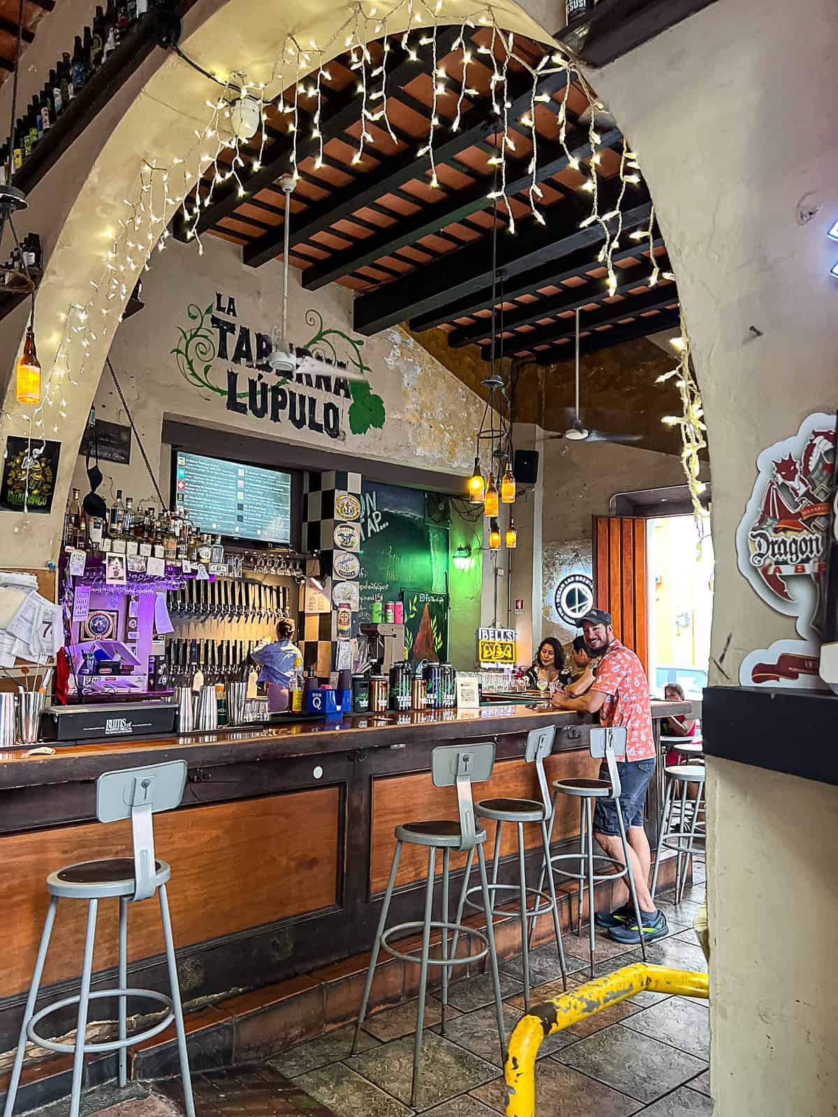 La Taberna Lúpulo restaurant in San Juan, Puerto Rico