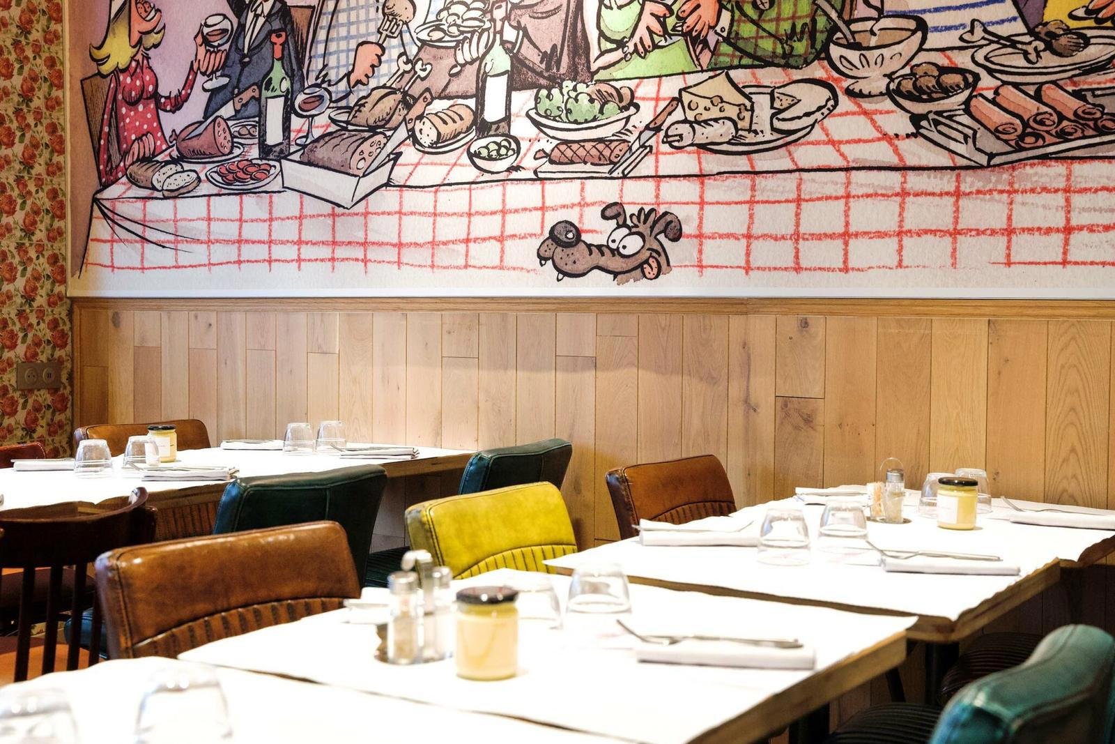 Le Bouillon des Vignes restaurant in Paris, France