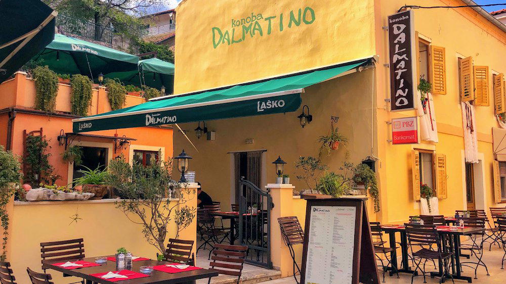 Konoba Dalmatino restaurant in Skradin, Croatia