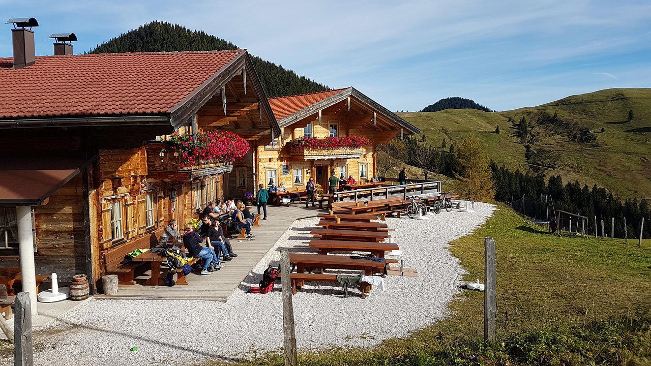 Burgeralm restaurant in Rettenschoss, Austria