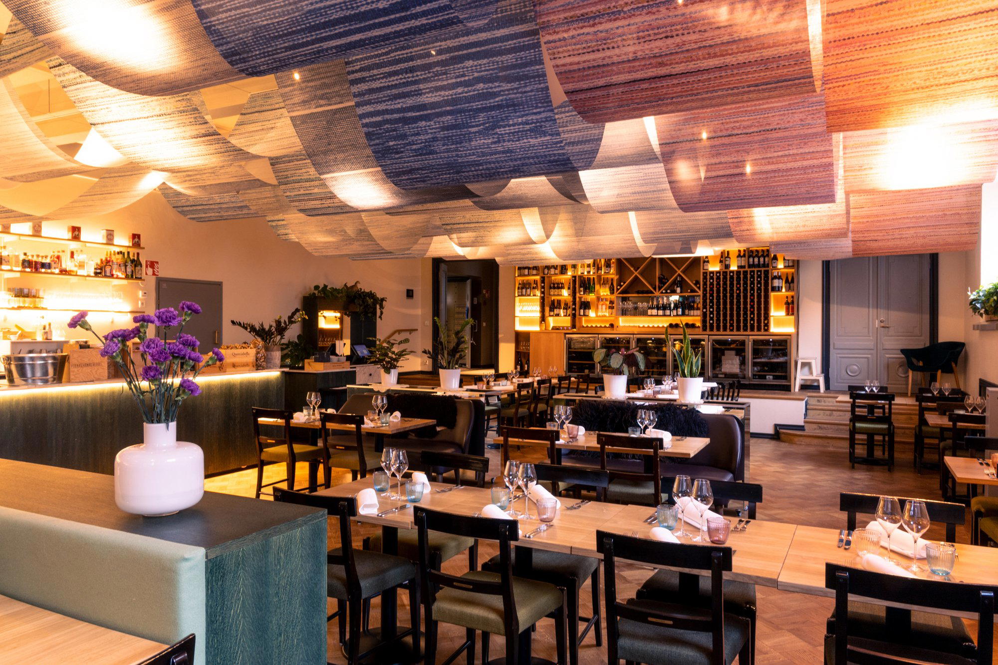 Sali at Finnjävel restaurant in Helsinki, Finland