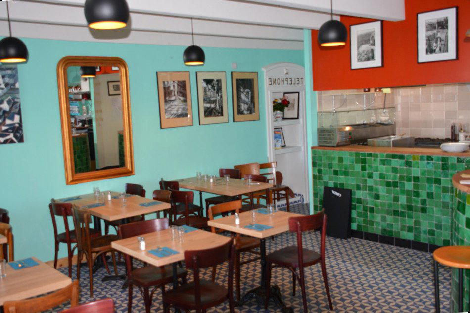 La Marine restaurant in Camaret Sur Mer, France