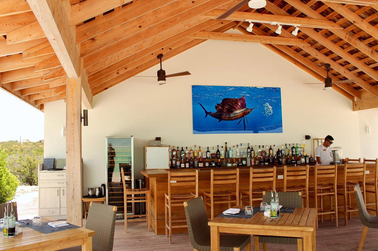The Cove Restaurant & Beach Bar restaurant in South Caicos
