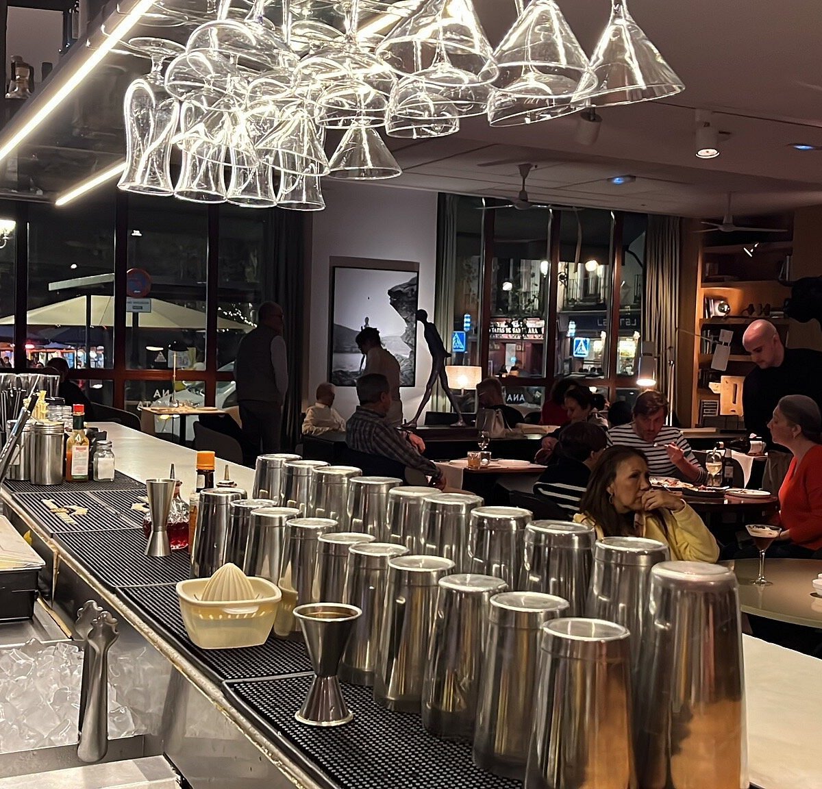 Ana la Santa restaurant in Madrid, Spain