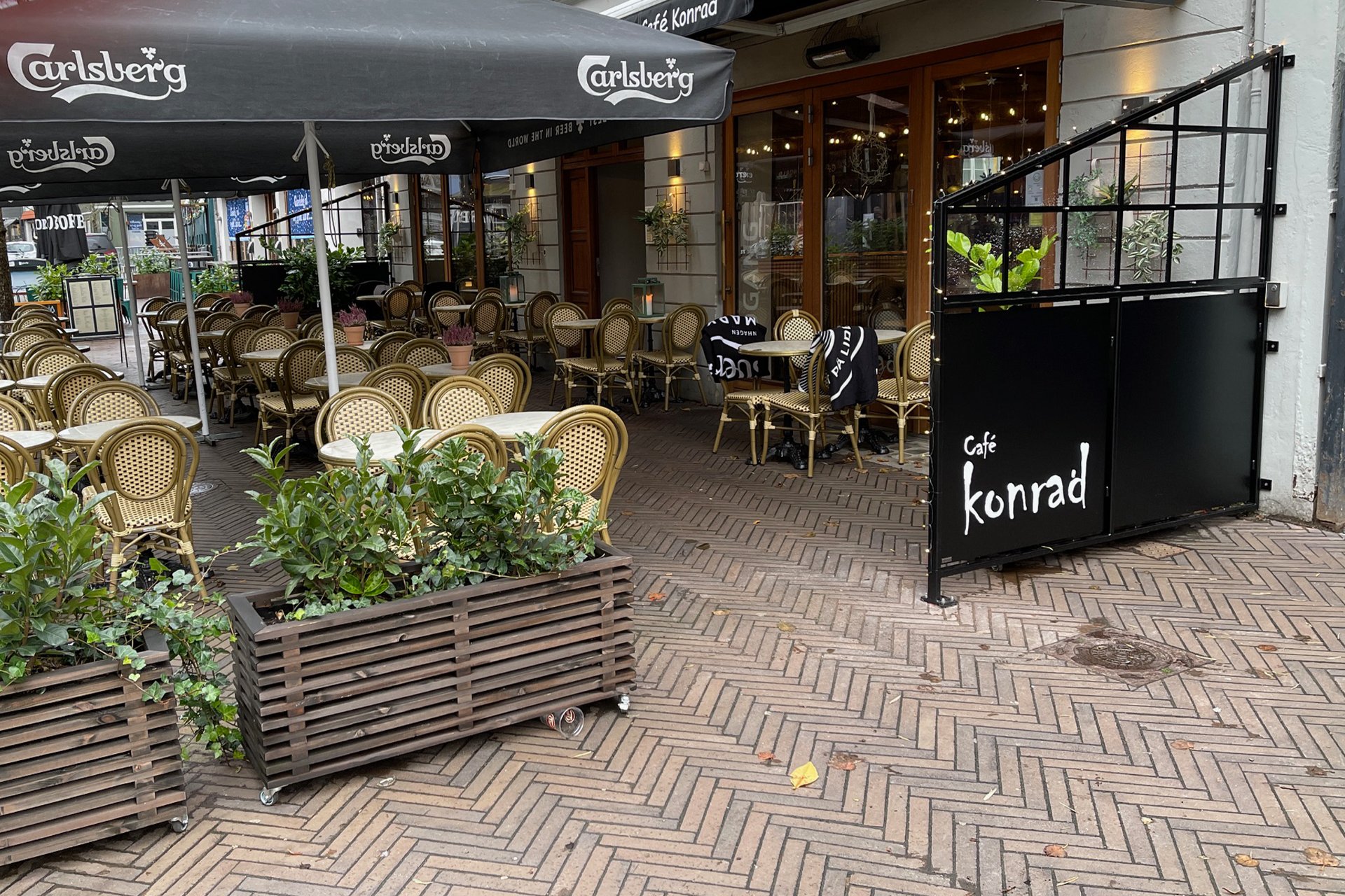 Cafe Konrad restaurant in Randers, Denmark