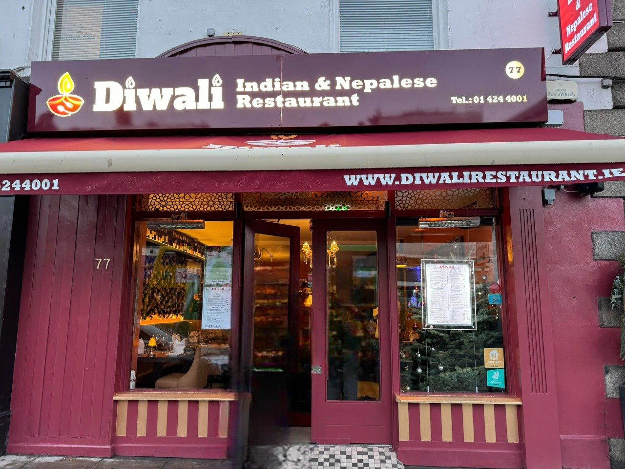 Diwali Restaurant Camden Street, Dublin, Ireland